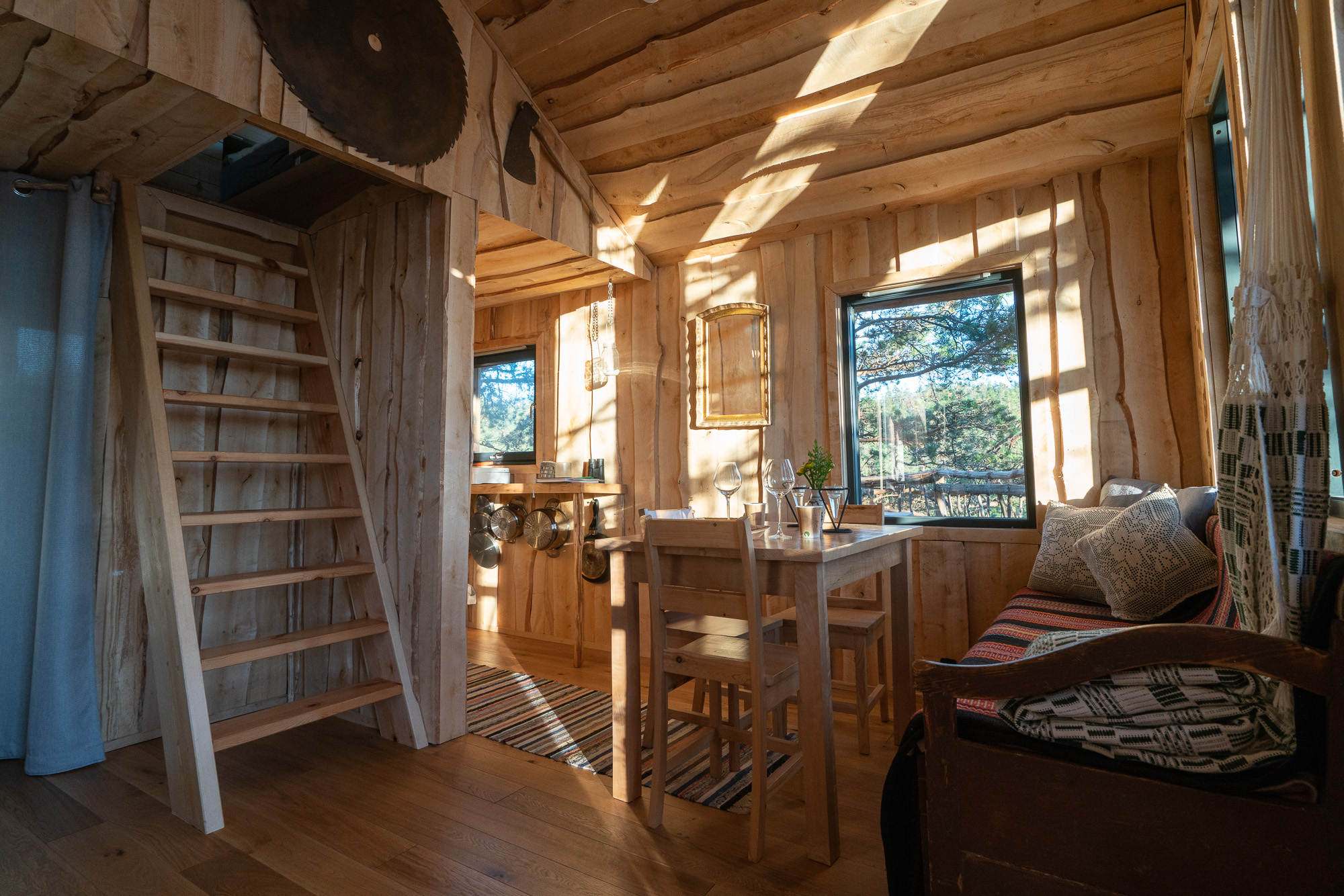 'Rustic Charm' at Treetop Island.