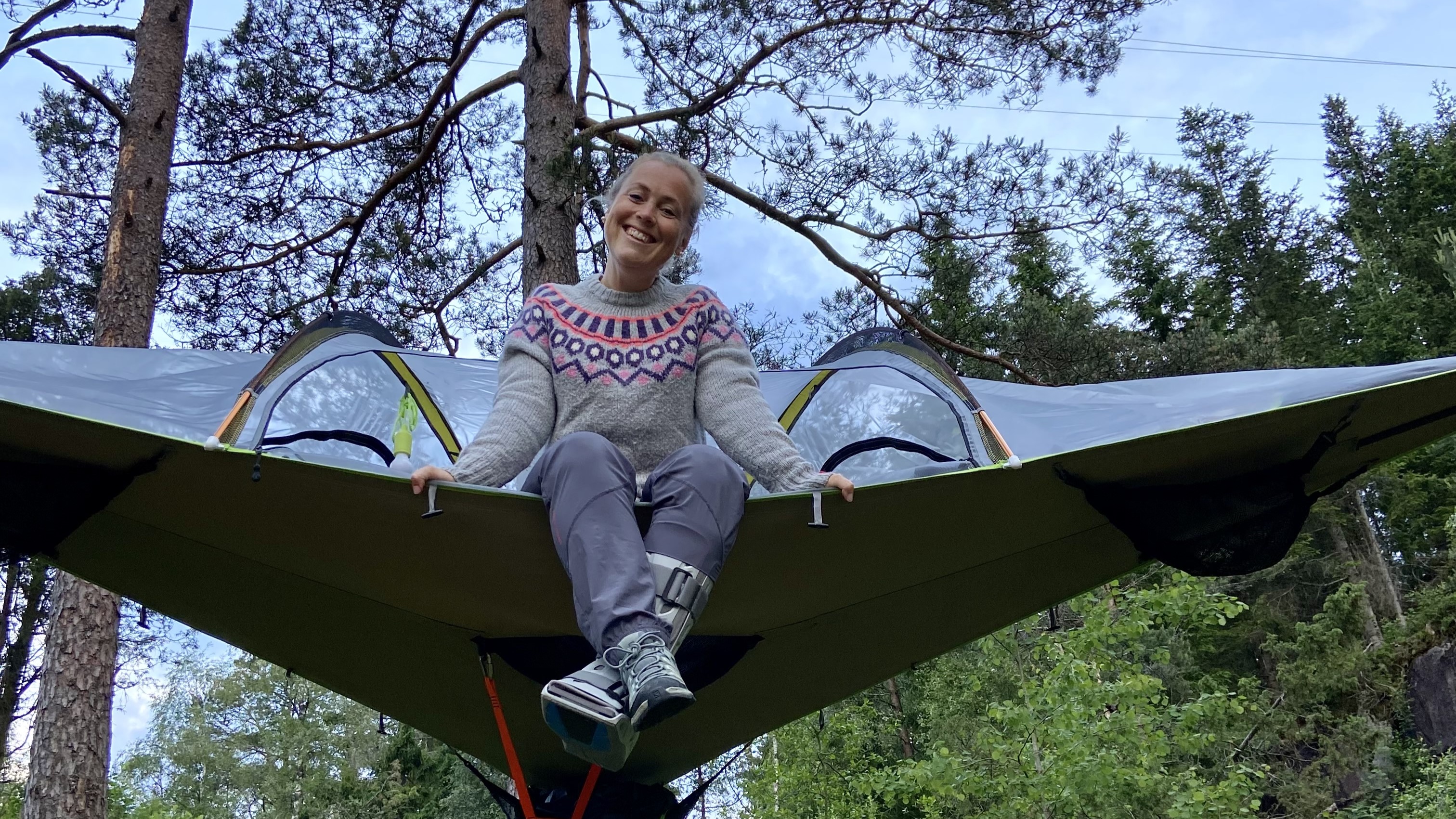 Floating Tent – Glamping in Southern Norway