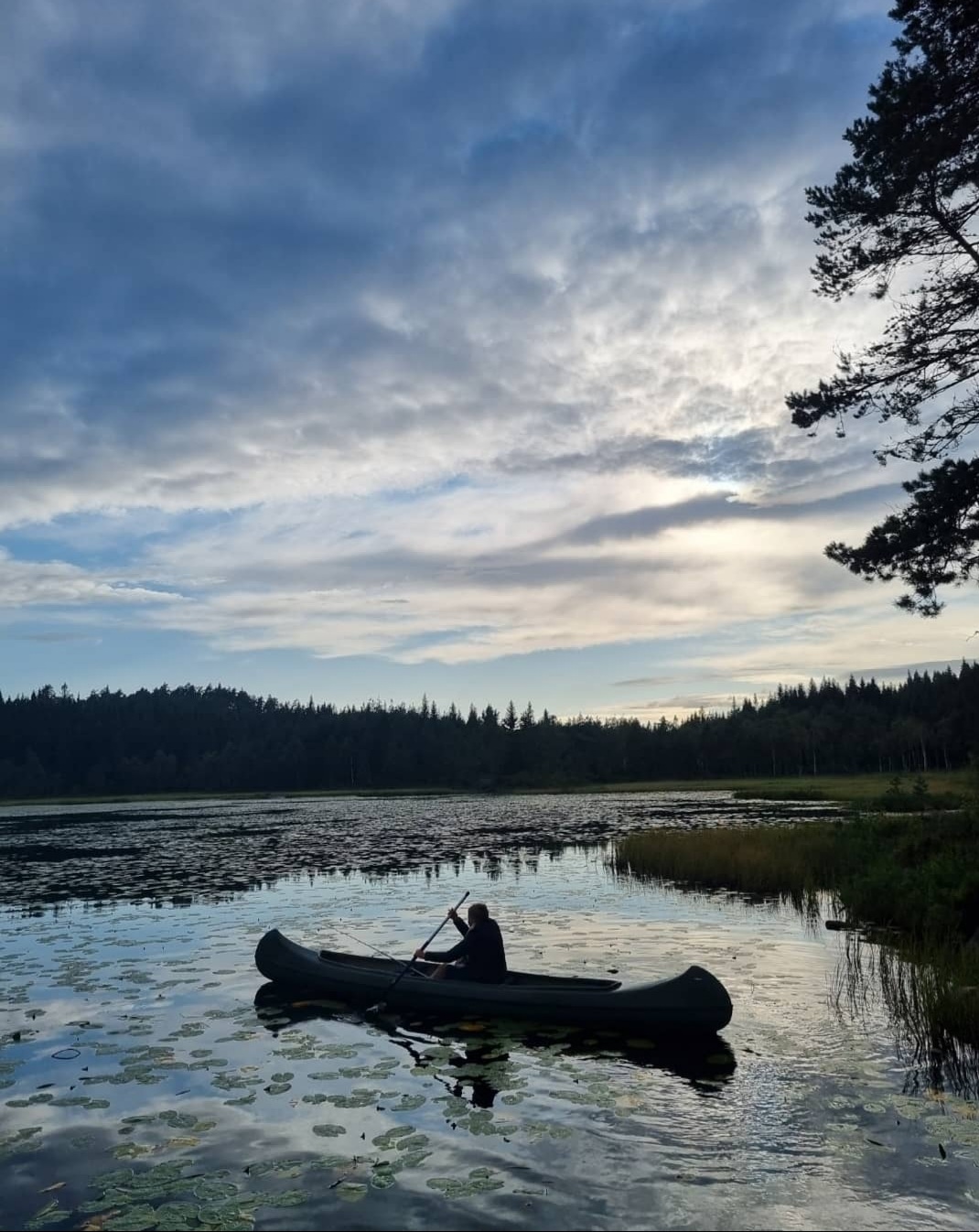 kanotur på bervannet